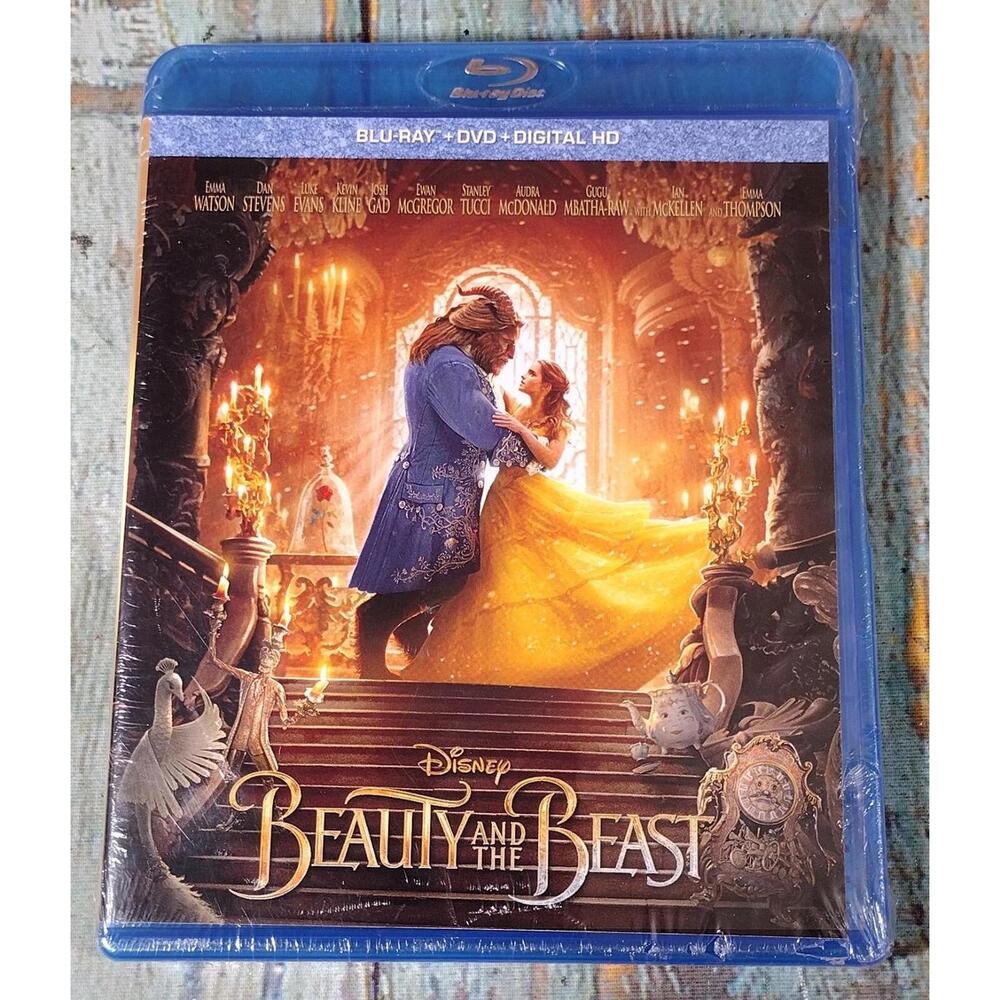 Beauty and the Beast Blu-ray + DVD + Digital‎ HD
